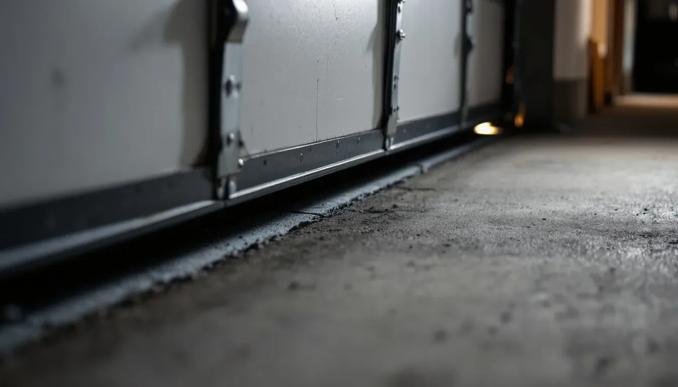 Garage Door Track Repair in Huntington Beach