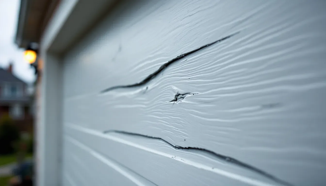 Garage Door Track Alignment in Huntington Beach