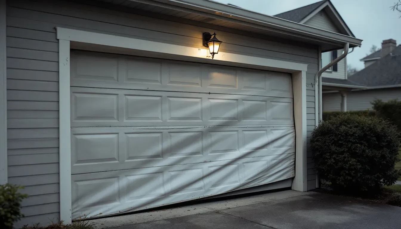 Garage Door Strut Reinforcement in Huntington Beach